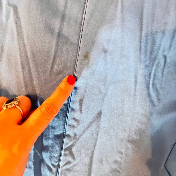 Vintage Descente‎ Womens Ski Jacket Size 48 Light Blue With Red & Black Accents - Picture 10 of 15